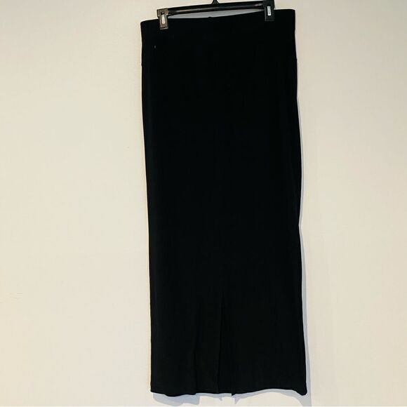 Motherhood Maternity Black Stretch Pull On Maxi Skirt Size Medium - Picture 3 of 6